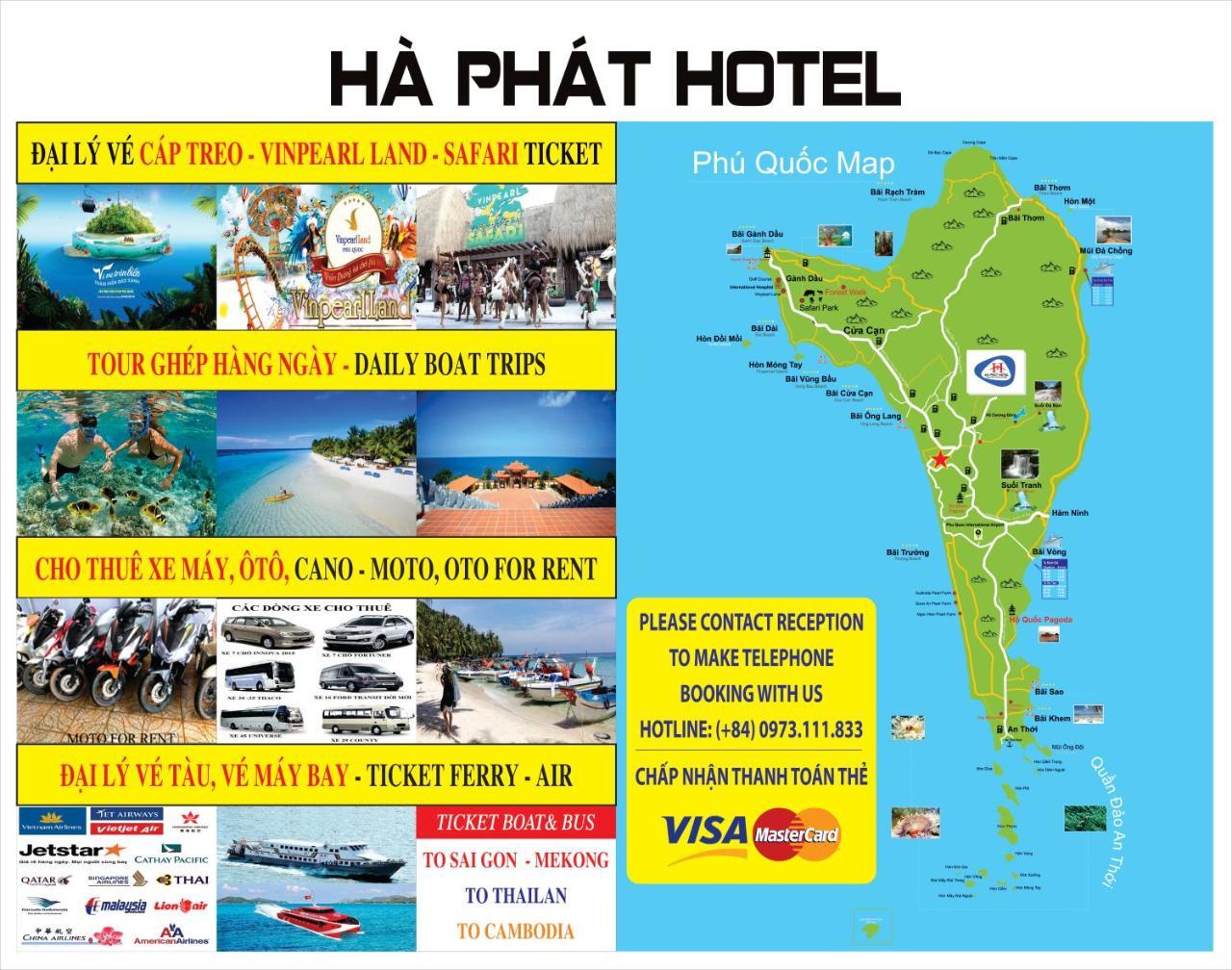 Ha Phat Hotel Duong Dong  Экстерьер фото